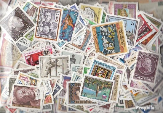 1000 Verschillende Oostenrijkse Postzegels: Speciale & Groot Formaat ...