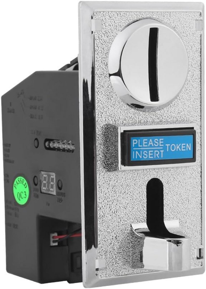 Muntenselectiesysteem voor Arcade en Verkoopautomaten - 6 Typen Munten