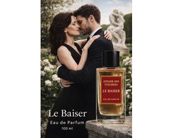 Tijdelijke Aanbieding - Luxe Franse Eau de Parfum - Le Baiser - is een tedere frisse geur van de liefde - - voor de gevoelige vrouw/man - met gratis parfumverstuiver