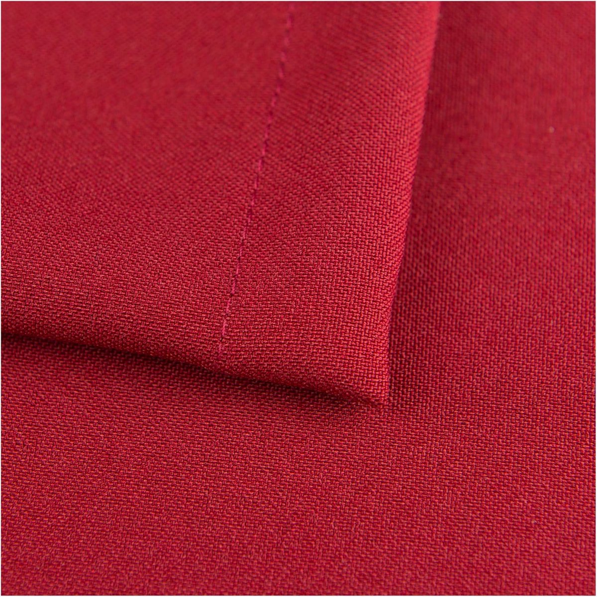 Lange Tafelkleed Bordeauxrood 140x240 cm - Wasbaar en Duurzaam Tafeltextiel