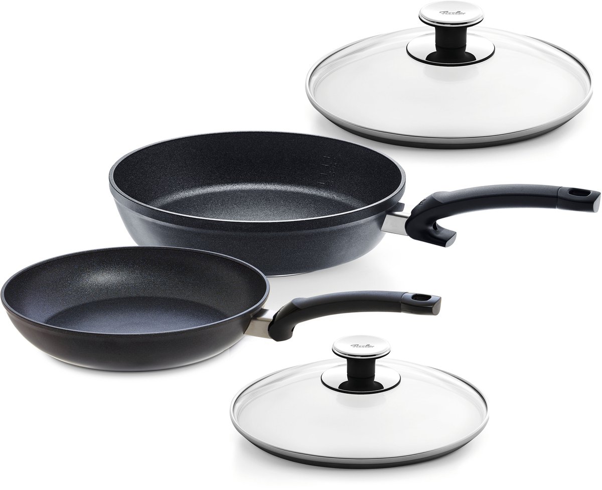 PROMOSET 2PCS- ADAMANT COMFORT BRAADPAN D28CM + CLASSIC BRAADPAN D24CM - DEKSELS