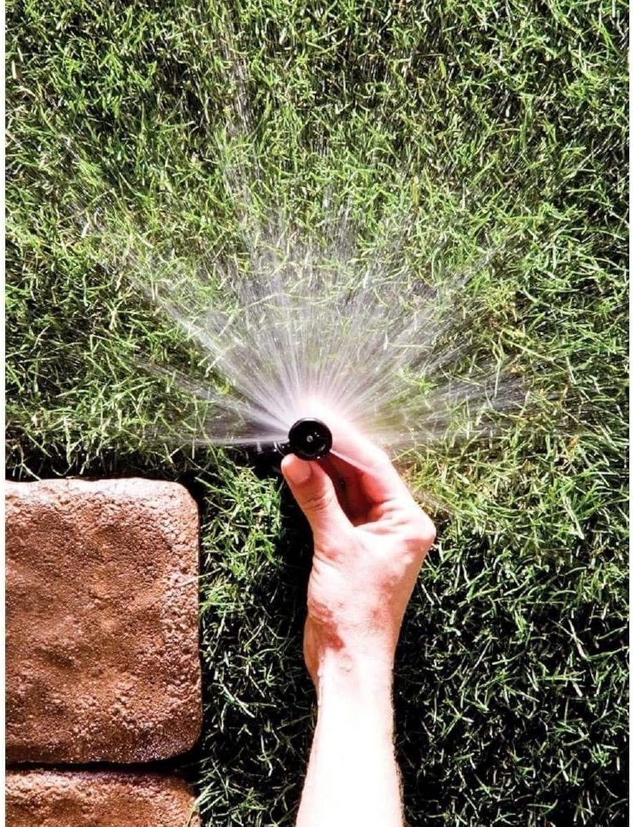Hoogrenderende Verstelbare Sproeikop met Waterbesparende Werking, 0°-360° Patroon