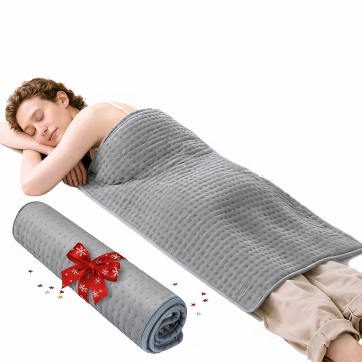 Stroom Commerce Elektrisch Warmtekussen 30x60 cm met 9 Temperatuurstanden - Stroom Commerce - €28,49