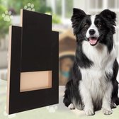 LovIntry M-vormige hondenkrabpad voor nagels met traktatiedoos, hondennagelvijl speelgoed voor grote honden, verkort hondenzijnagel gemakkelijker (met traktatiedoos, L