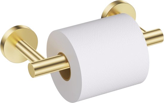 Toiletpapierhouder, dubbele draaibare paal tissuerolhouder, roestvrij Toiletpapierhouder, dubbele draaibare paal tissuerolhouder, roestvrij