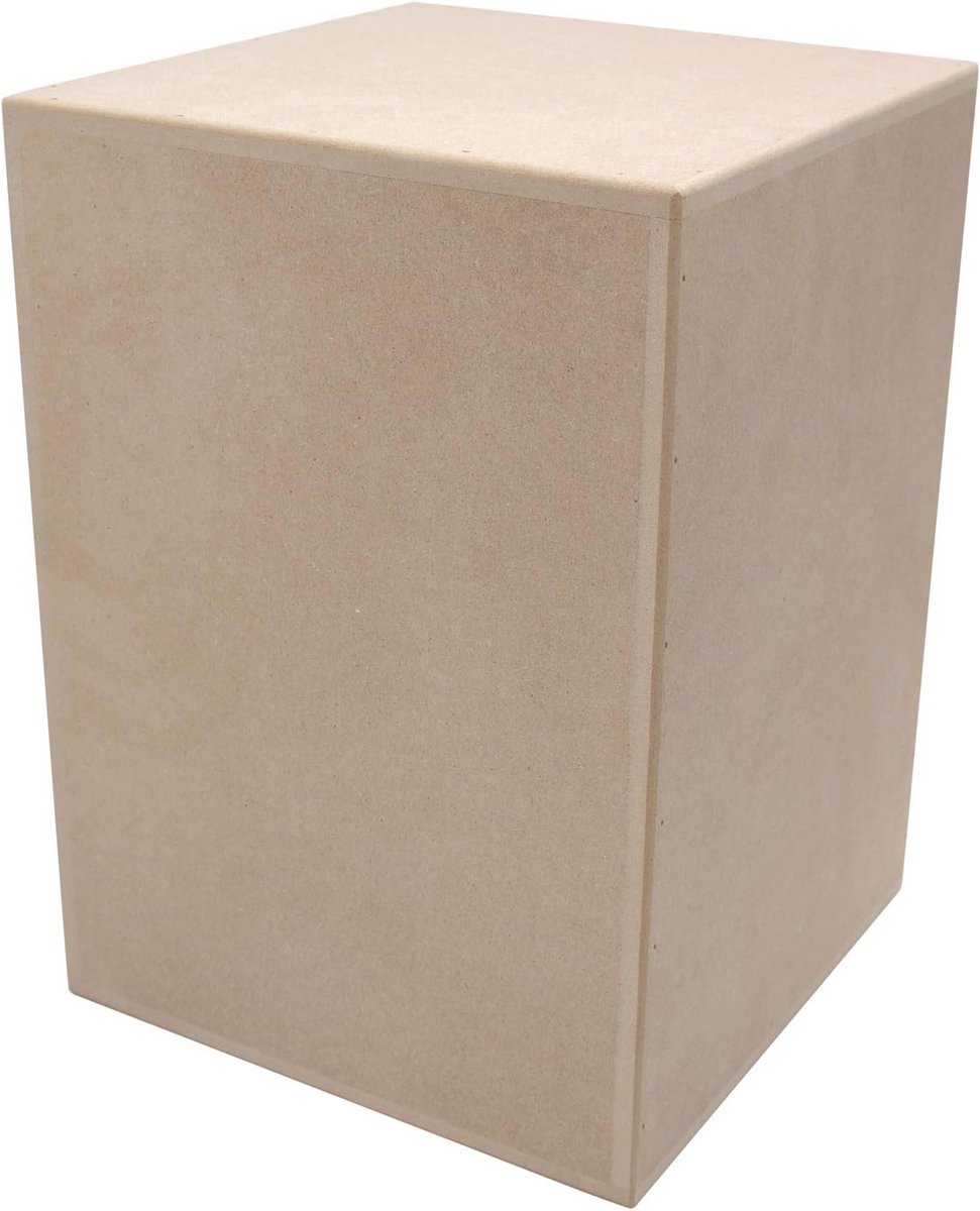 Houten Sokkel XL voor Figuren en Decoratie - 25x25x35 cm