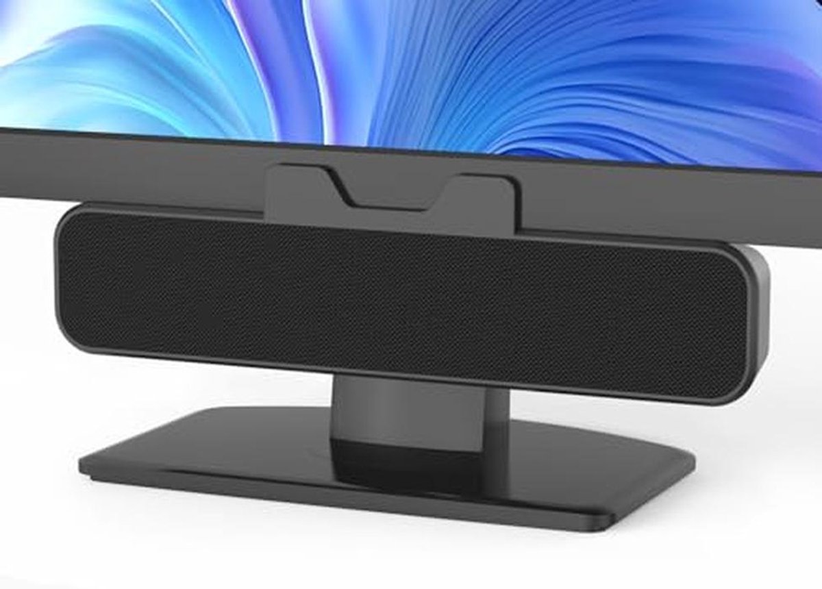 Desktop USB Computerluidsprekers - Bedrade Soundbar met Hoog Geluid en Bas voor Laptop en Monitor