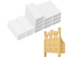 20 Stuks Zelfklevende EVA Schuim Hoofdbord Stoppers voor Muren - Geluiddempers en Beschermers voor Meubels