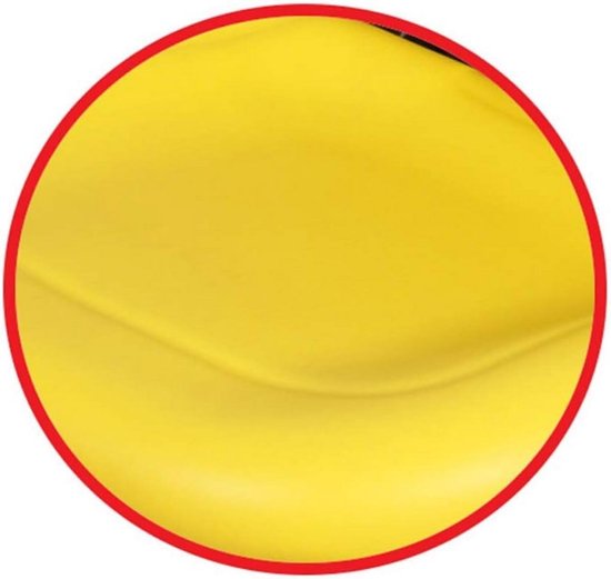Vouwbare Zitmaaier Stoel Universeel en Waterdicht Geel PVC — afbeelding 4