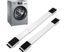 2x Verstelbare & Antislip Onderstel voor Wasmachine en Droger - Universele Wasmachine Accessoires