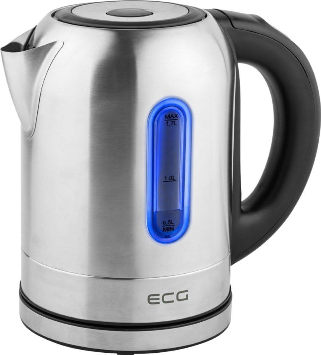 Waterkoker 1.7 Liter RVS met Variabele Temperatuurinstelling en Kleurindicatie