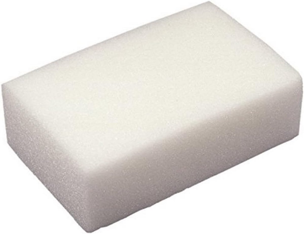 Fijnporige Witte Spons voor Schoonmaak en Klussen, 150 x 100 x 50 mm