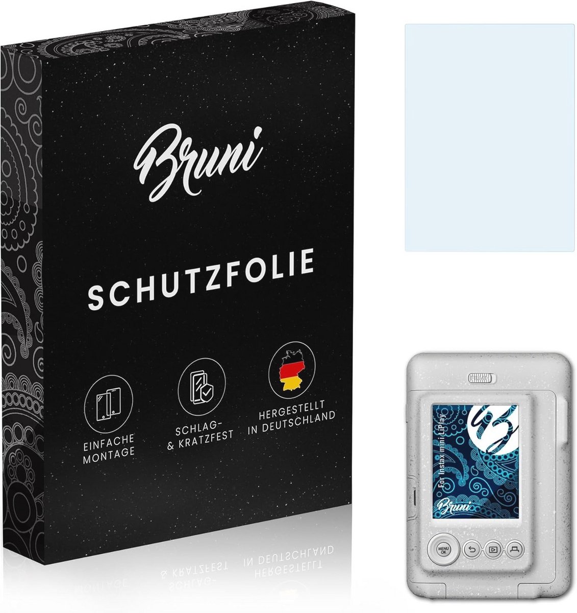 Zonneklaar Beschermfolie voor Instax mini LiPlay Scherm - 2X
