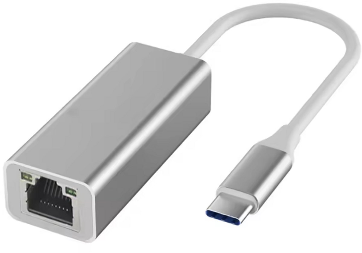 CHPN - USB-C naar Ethernet - Ethernet adapter - USB-C naar Ethernet - Internet LAN Netwerk Adapter - USB adapter