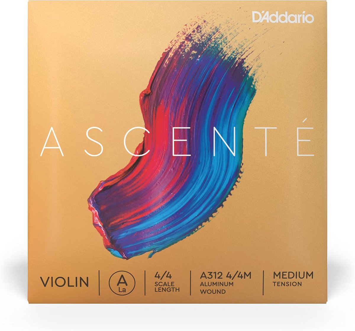 Synthetische Vioolsnaren voor 4/4 Viool - Medium Tension - A Snaren