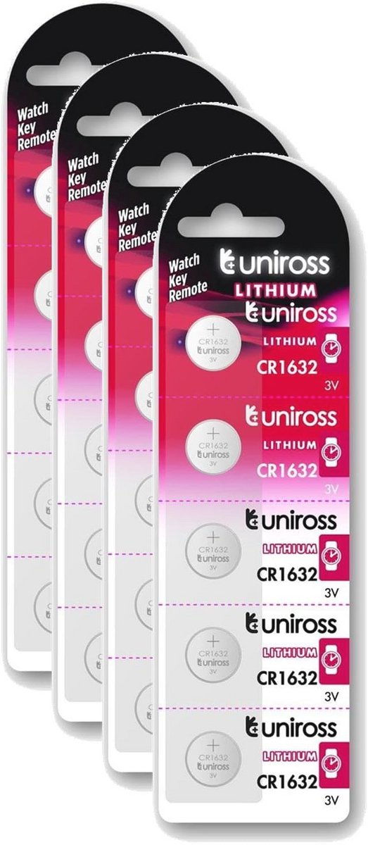 Lithiumbatterijen CR1632 4-pack - 3V