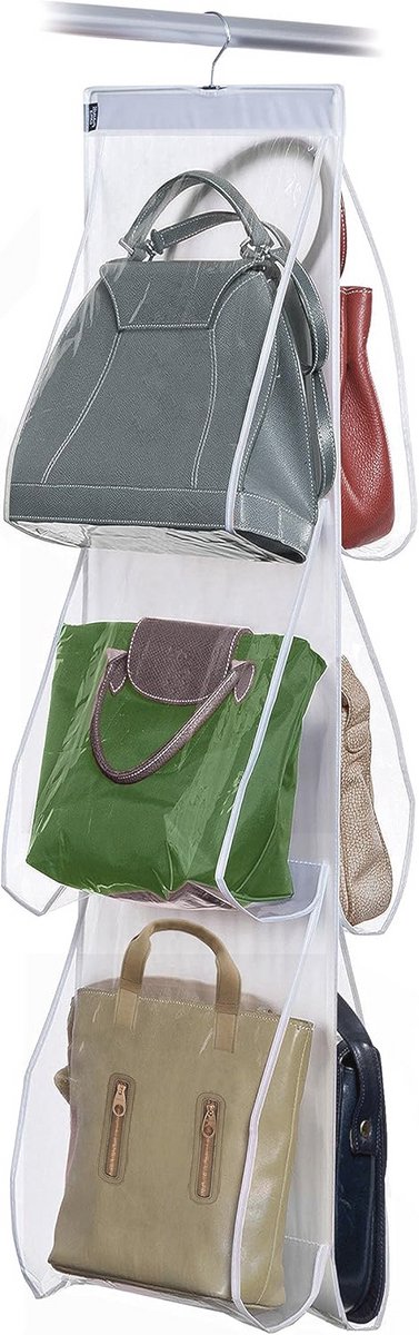Handtas Organizer 36x120cm - Transparant PE/PEVA