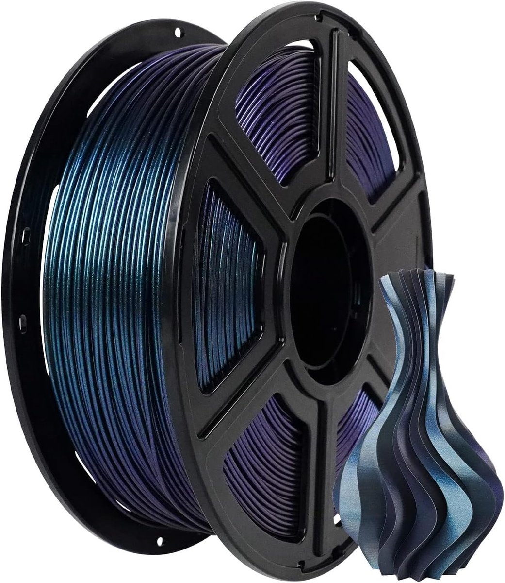 FlashForge PLA Filament - Burnt Titanium - 1.75mm - Biologisch Afbreekbaar - 1kg