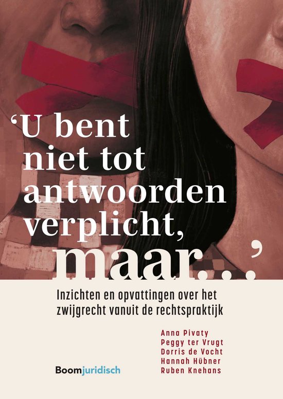 'U bent niet tot antwoorden verplicht, maar…' - cover