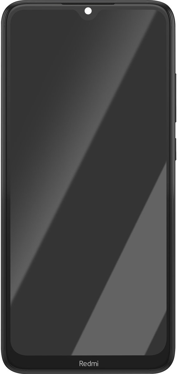 Xiaomi, Scherm voor Xiaomi Redmi Note 8T LCD + Touch Panel + Origineel Chassis, Grijs