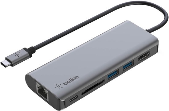 Belkin Meerpoorts 6-in-1 USB-C-adapter