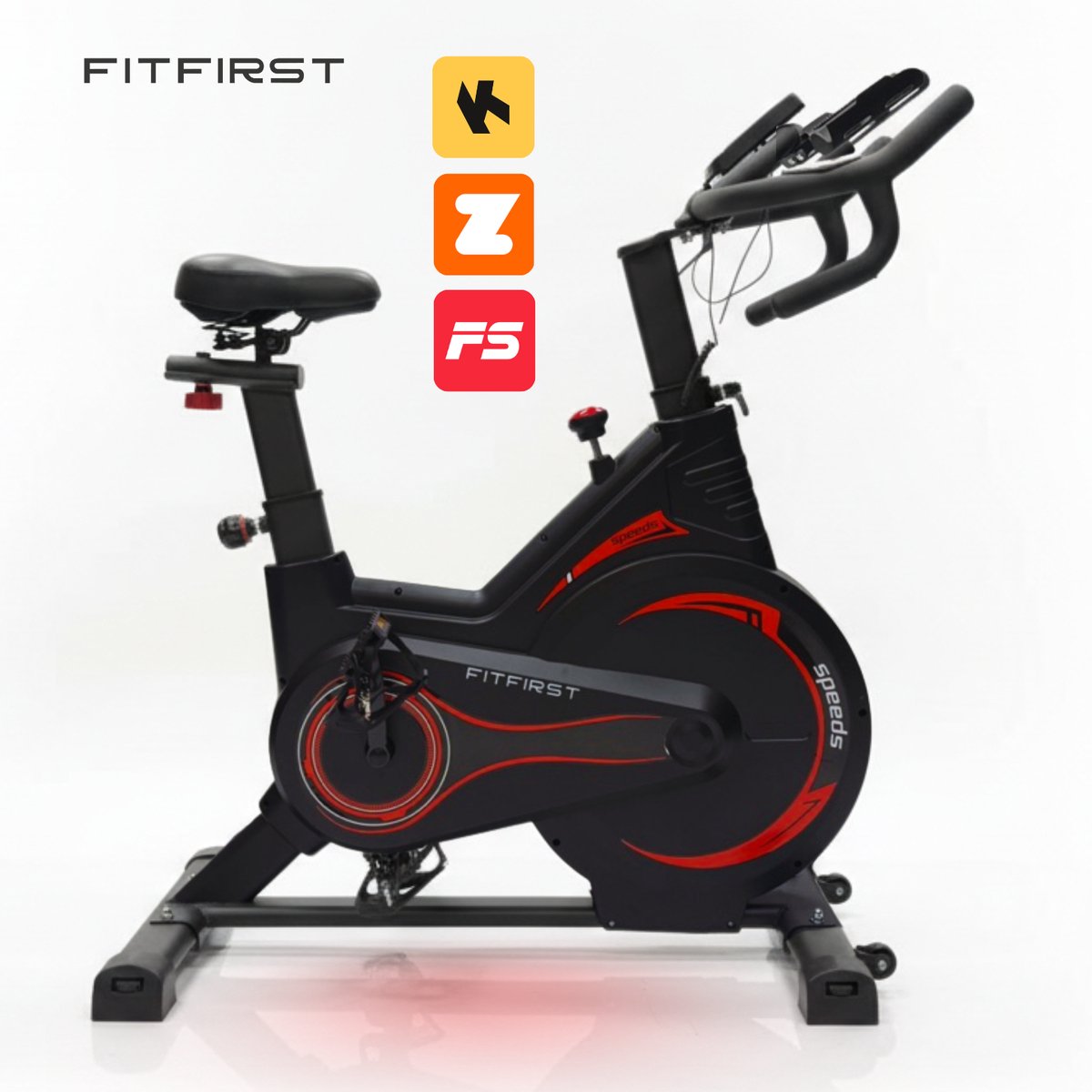 FitFirst Rider 7 Hometrainer | Met Trainings Apps | FitShow, - FitFirst - €267,00