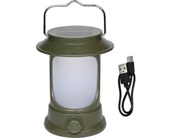 Camping lamp - kampeerlamp - ook als noodlamp bij stroomuitval - solar - oplaadbaar