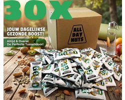 All Day Nuts - Maand Noo(d)t Pakket - 30 x Exactly Good - 30 x 25 Gram | Gezond | Verse notenmix | Protëine | Sport | maand verpakking