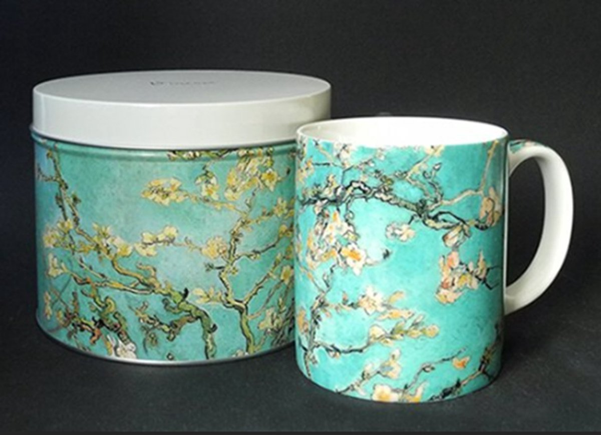 Van gogh mok almond blossom - Almond Tree in Blossom - in blik