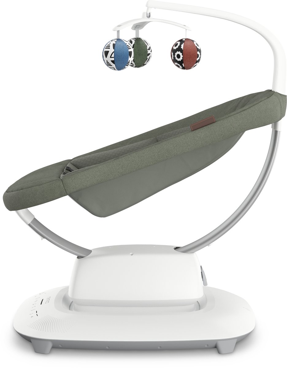 UPPAbaby Mamaroo - Smart Babyswing - Wipstoel - Camilla - Donker Groen Mélange – foto 7