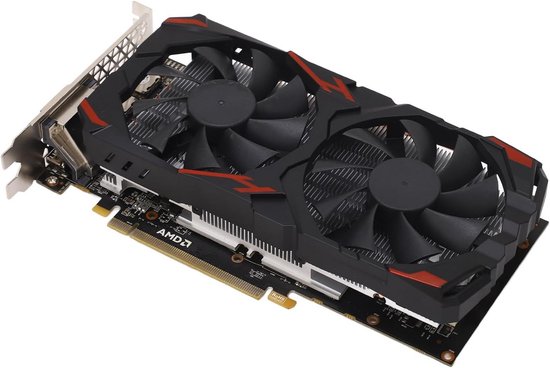 8GB DDR5 grafische kaart (PCIe 3.0) — dubbele ventilatoren, 7680×4320, DirectX 12