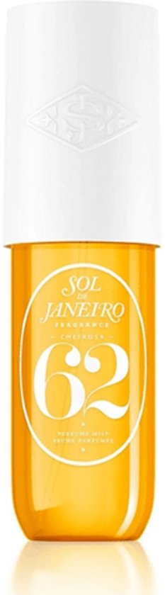 Sol de Janeiro Brazilian Crush Cheirosa 62 body mist met amberkleurige vloeistof en witte dop.