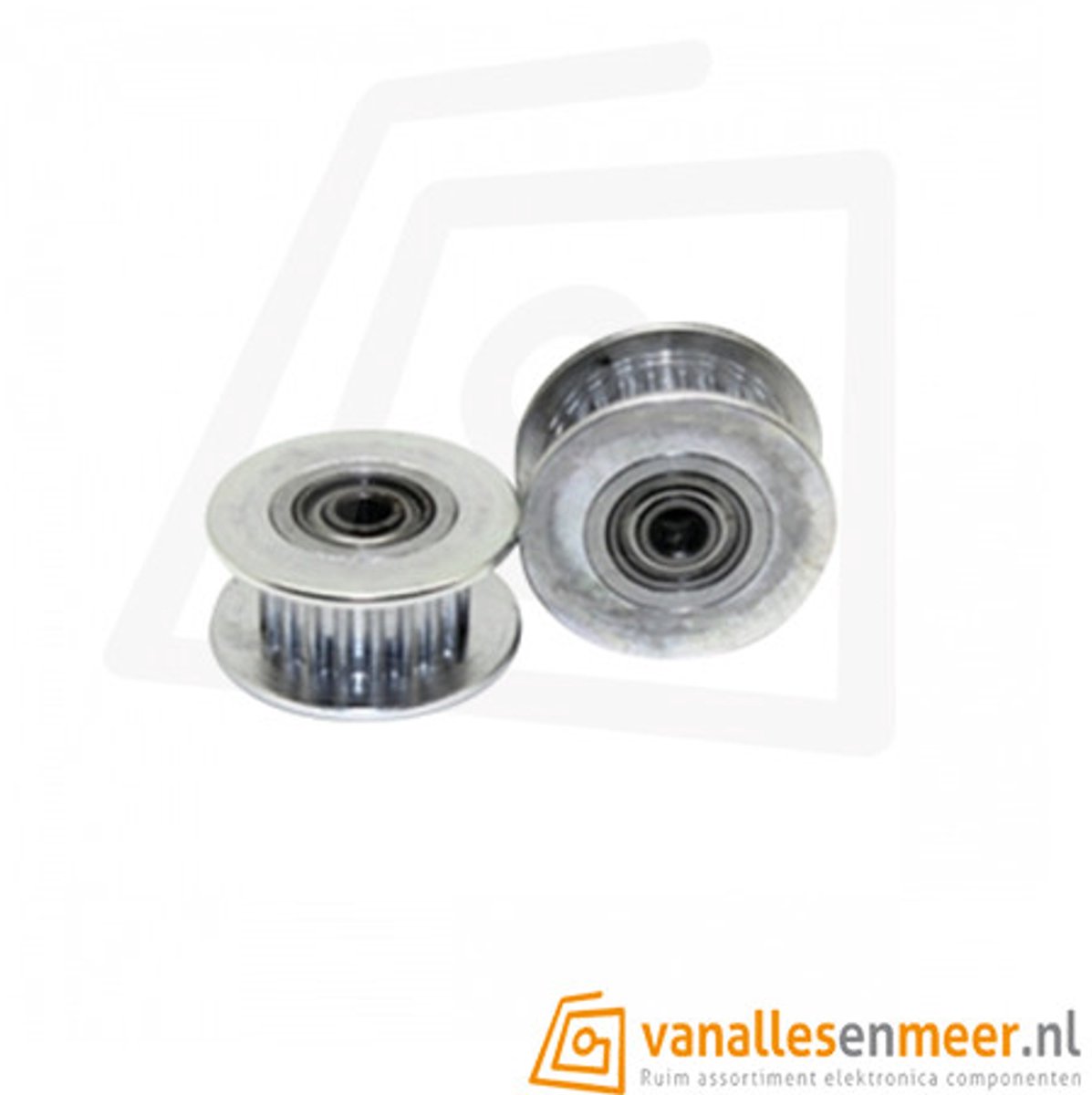 GT2 20 Tanden synchronous wheel met lager 5mm