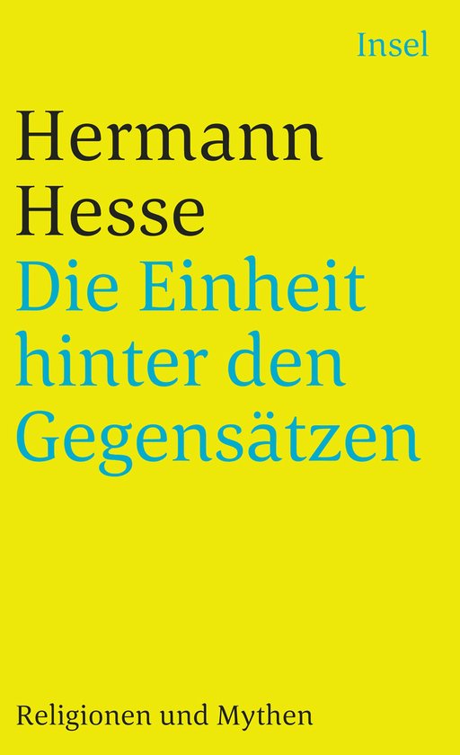 Die Einheit hinter den Gegensätzen - cover