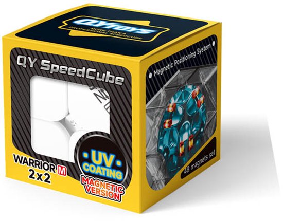 QiYi Warrior M – Magnetic & Magnetic + UV (2×2, 3×3, 4×4)