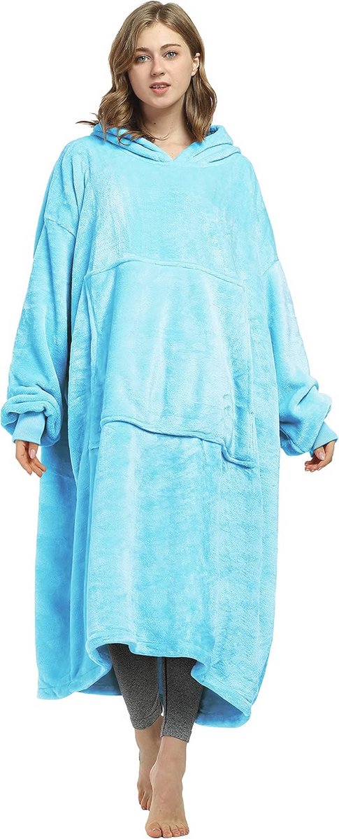 Enorme knuffeldeken hoodie - oversized en ultra zacht voor volwassenen