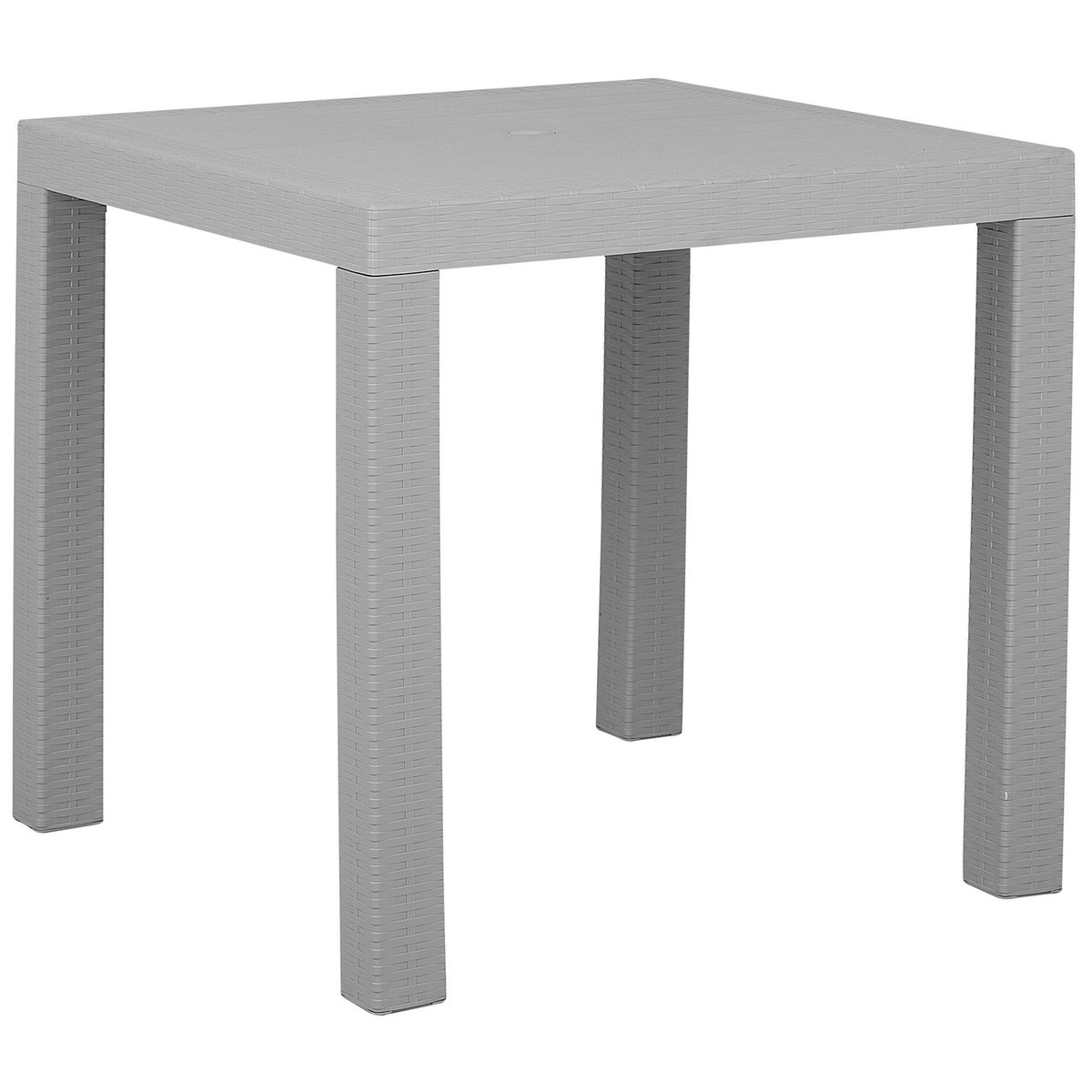 Beliani FOSSANO - Tuintafel - Grijs - Kunststof