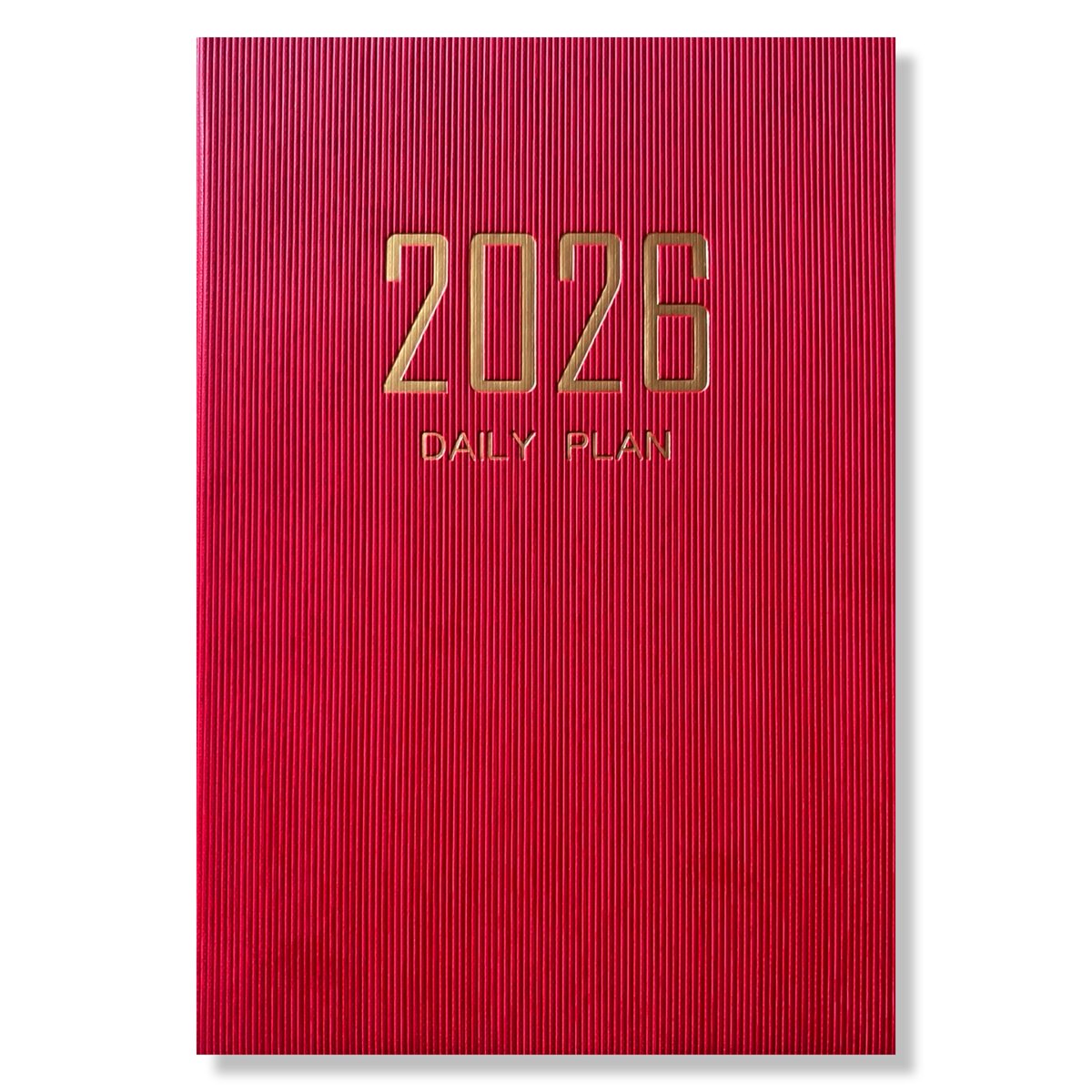 2026 Agenda - Weekagenda 7D/2P - A5 Softcover Rood - 15x21cm