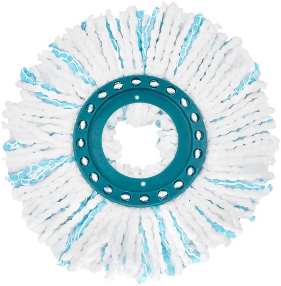 Convient pour Leifheit Clean Twist - Disque Mop - Tête de rechange - Micro Disc Mop Ergo