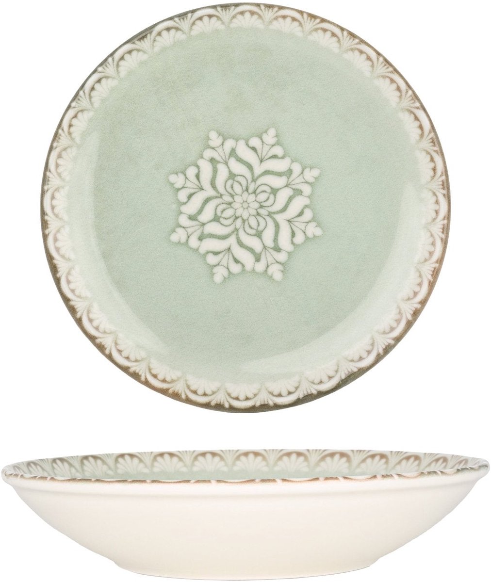 By Bone Diepbord - Rome - Porselein - 25 cm (1300cc) - set van 6