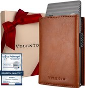 Portefeuille Homme Cuir Véritable DODENSHA - Protection RFID, 6 Portes-cartes, Compartiment Billets, Noir