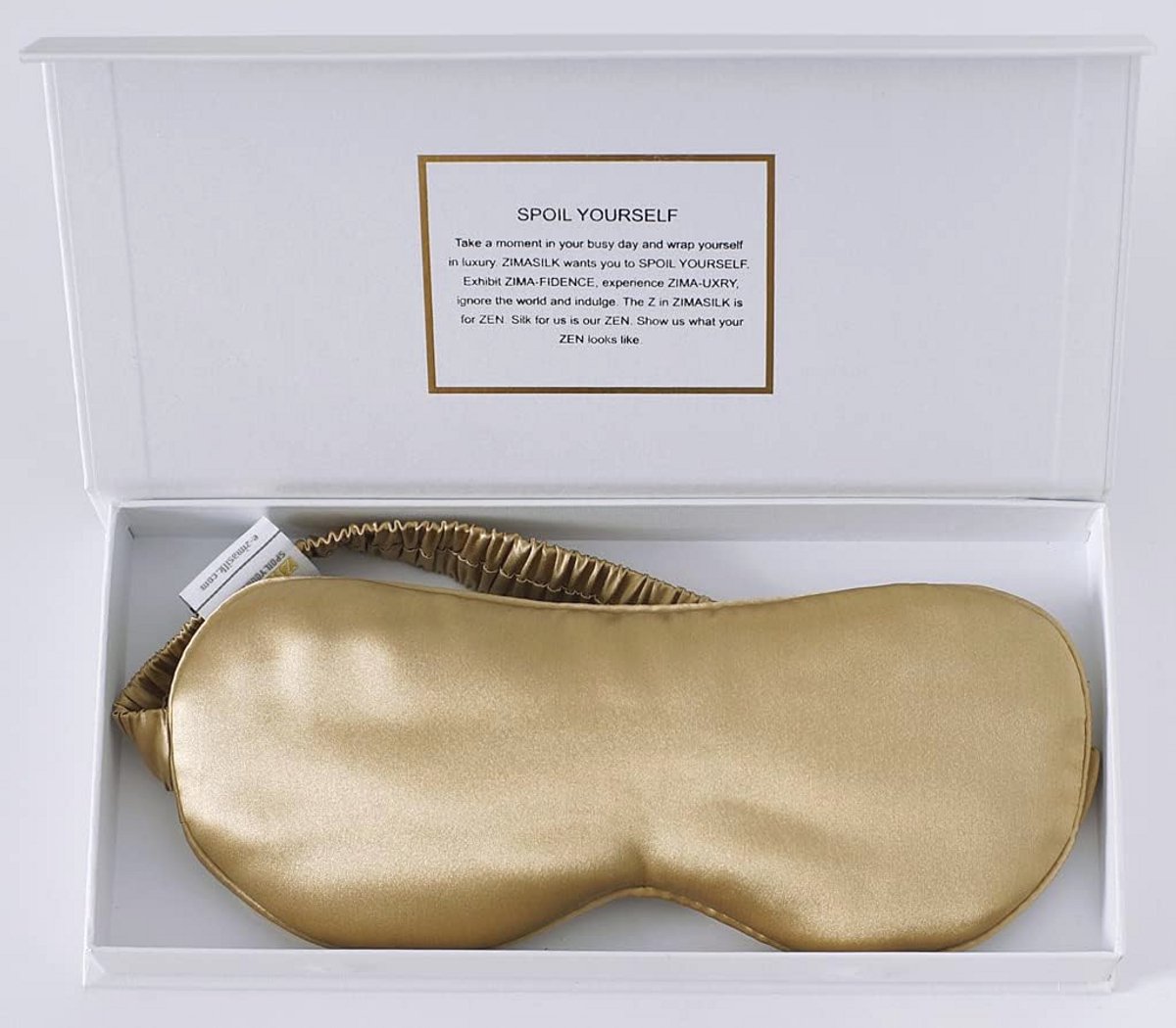 Verstelbaar Slaapmasker van 100% Pure Mulberry Zijde - Ultra Zacht en Ademend voor Luxe Slaap