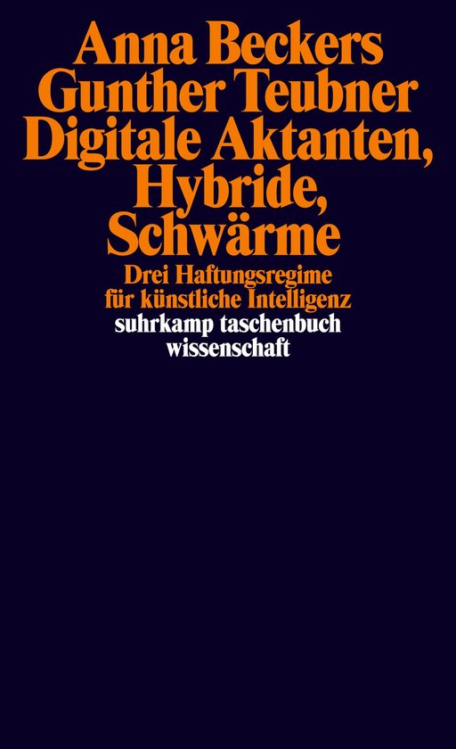 Digitale Aktanten, Hybride, Schwärme - cover