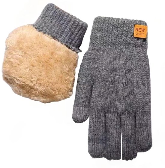 Muts Sjaal Handschoenen Dames Thermische Winter Set Voor Outdoor Sport Tuopuda 5-delige Set Gebreide Muts En Sjaal Voor De Winter Touchscreen Handschoenen Oorwarmers Keramische Letter Stempels