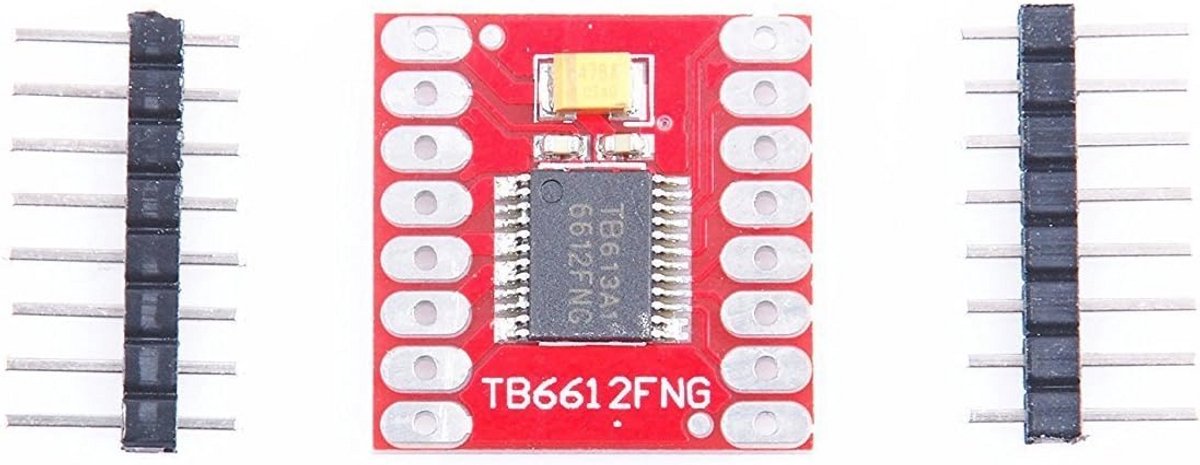 Dubbele motoraandrijfmodule 1A voor Arduino