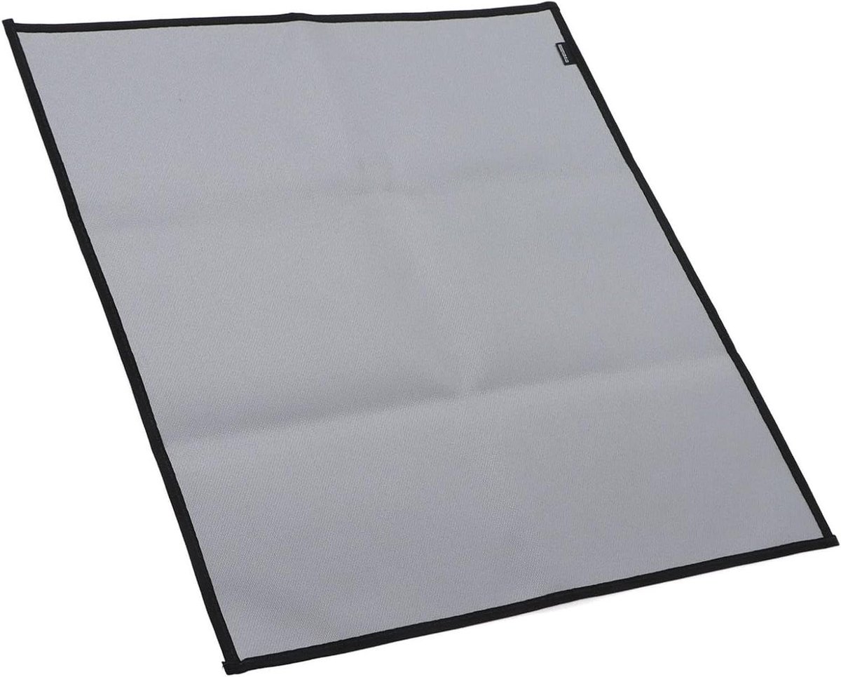 E-Ambar - Isolatie pad voor BBQ en camping, warmte isolatie mat voor picknick, vlamvertragende doek met glasvezel (Klein)