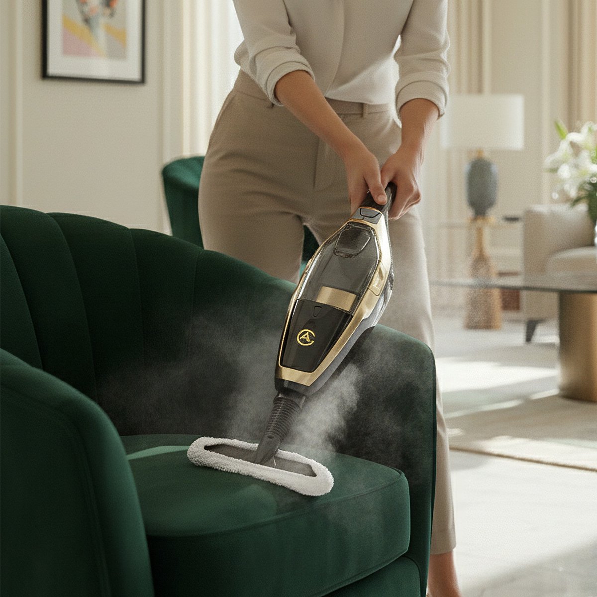 AG Stoomreiniger - 10-in-1 Steam Cleaner - Black Gold Edition thumbnail 6