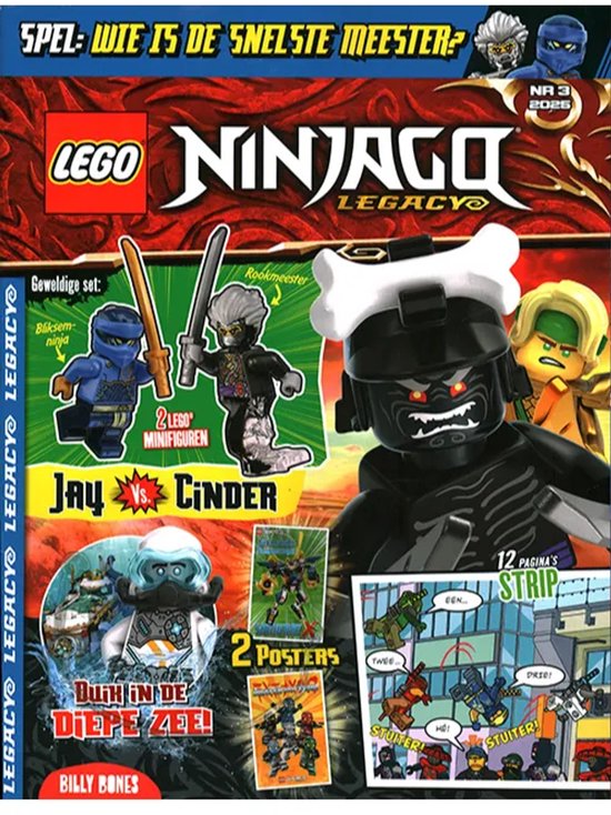 LEGO Ninjago Legacy Magazine - 03 2025