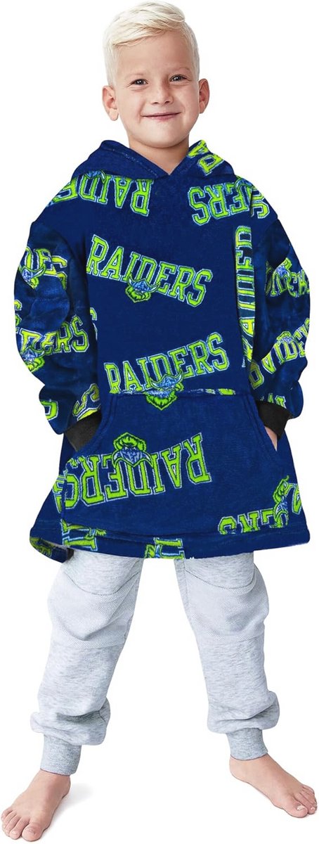 Oversized Hoodiedeken voor Kinderen - Donzig en Warm Sweatshirt met Capuchon
