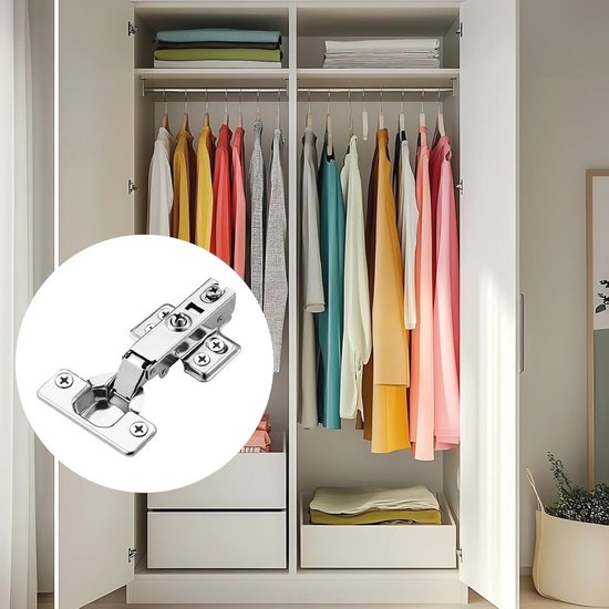HETTICH Montageplaat MK-D0 voor 35 mm potscharnieren vernikkeld, 2